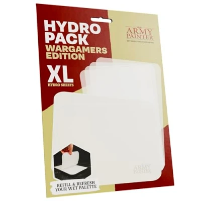 Immagine di The Army Painter, Hydro Pack Wet Palette Wargamers Edition XL Refill, 50 fogli e 2 Foams, Pittura di modelli in miniatura con tavolozza bagnata
