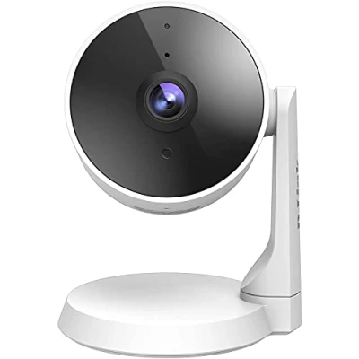 Immagine di D Link DCS 8325LH Telecamera Wi Fi Smart, Full HD 1080p, Visione Notturna, Registrazione Video su Cloud, Rilevamento Multi zona di persone/Confini, Compatibile con Alexa e Google Assistant