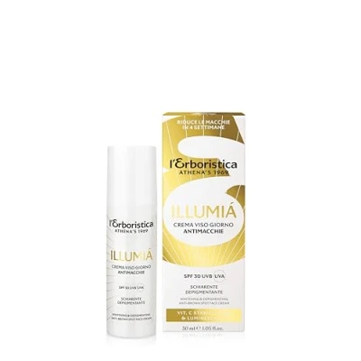 Immagine di L&#039;Erboristica Athena&#039;s Illumià Crema Viso Antirughe Schiarente e Depigmentante con Vitamina C 30 ml