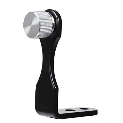 Immagine di Kylietech adattatore universale per treppiede binoculare con staffa a L, di montaggio in metallo da 50 mm filettatura doppia 1/4 pollice binocolo telescopio