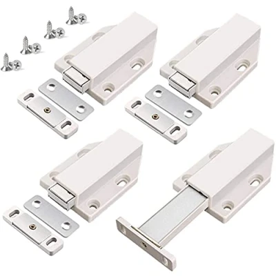 Immagine di Push Pull per Ante Jiayi 4 Pezzi Apertura a Pressione Chiusura Magnetico Home to Open Custodia in Alluminio Mobile Sistema