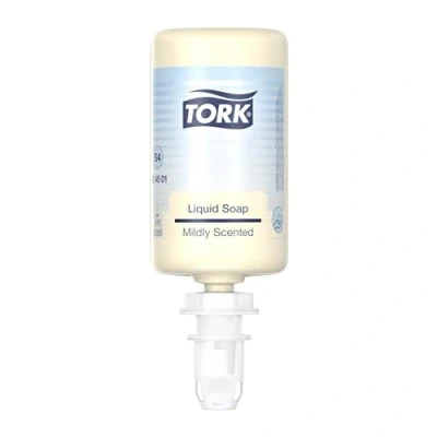 Immagine di Tork Sapone liquido delicato a mano S4, profumo fresco, 1.000 ml, 424501