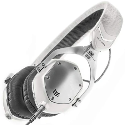 Immagine di V Moda XS Cuffie Sovraurali in Metallo con Isolamento dal Rumore White Silver