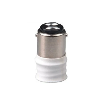 Immagine di 2 x B15/BA15D su E14 Adattatore Portalampade Convertitore Supporto Nuovo DE