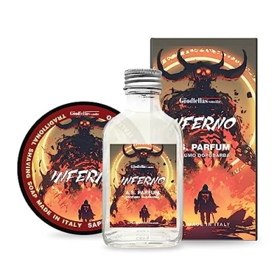 Immagine di Set Sapone da Barba e Aftershave The Goodfella&#039;s Smile (Set Inferno)