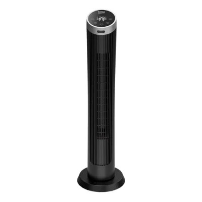 Immagine di Beko EFW6900B Ventilatore a Torre Digitale, 45W, 4 Velocità, Display LED, Oscillazione 70, Timer 24h, Nero