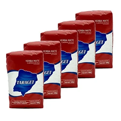 Immagine di Set di 5 Yerba maté Taragui Confezione 1 kg
