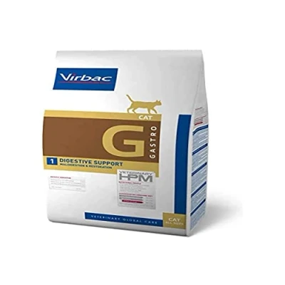 Immagine di Virbac Veterinary HPM Cat Digestive Support G1 Crocchette per gatto 3 kg