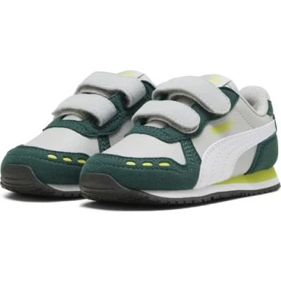 Immagine di PUMA Cabana Racer SL 20 V Inf, Scarpe da Ginnastica Unisex Bimbi 0 24, Cool Light Gray White Dark Myrtle Lime Smash, 26 EU