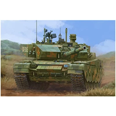 Immagine di Hobbyboss HBB84518 Kit modello in scala MBT 1:35 PLA ZTZ 99A, colore modellato