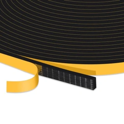 Immagine di YIMIKI Guarnizione Finestra Autoadesiva, Schiuma Nastro Paraspifferi Porta, Adesivo Isolamento Sigillante per Rumore e Collisione, resistente alle intemperie, 6 mm(l) x1.5 mm(S), totale 20 m