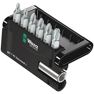 Immagine di Wera Bit Check 7 PZ Universal 1 05056296001 Kit inserti parti