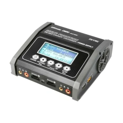 Immagine di SKYRC D260 Caricatore per modellismo 14 A Piombo, LiFePO, LiHV, LiIon, LiPo, NiCd, NiMH Display grafico, Funzione di carica veloce, Spegnimento con timer