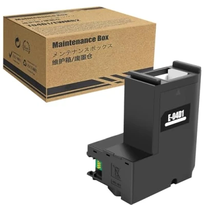 Immagine di LAIPENG T04D1 04D1 Scatola di Manutenzione C13T04D100 Compatibile per Epson ET M2750 4750 M2140 M3140 M3170 M3180 M1140 M1170 M1180 XP 5100 5105 5150 WF 2860 2865