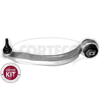 Immagine di CORTECO 49395176 Braccio oscillante, Sospensione ruota Assale anteriore inferiore, Dx trasversale oscillante Alluminio AUDI: A4 B6 Avant