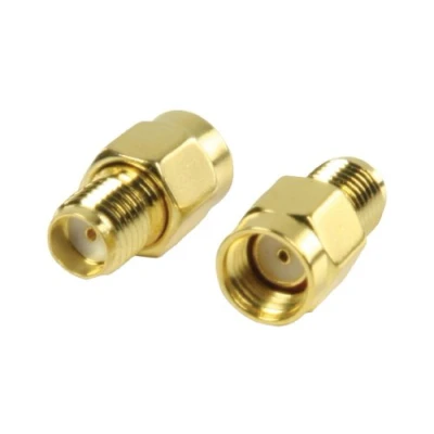 Immagine di Valueline VLSP02111A Adattatore RP SMA Maschio reverse Femmina, 2 Pezzi