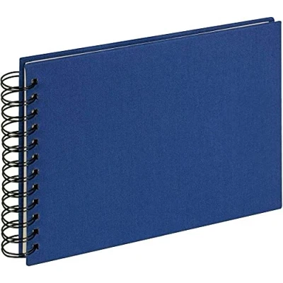 Immagine di walther+ design SA 509 L Album a spirale (L x A) 23 cm 17 Blu 40 pagine