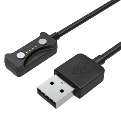 Immagine di Caricatore compatibile con Polar Pacer/Pacer Pro/Ignite 3 / Vantage V3 Cavo usb di ricambio 100cm Caricabatterie Addatore Cavetto Ricarica PHONILLICO
