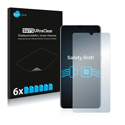 Immagine di savvies (6 Pezzi Pellicola Protettiva per Huawei Mate 20 X (5G) Protezione Schermo Trasparente