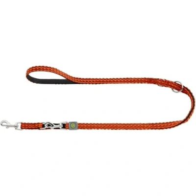 Immagine di HUNTER HILO Guinzaglio regolabile per cani, con rete leggera, 1,5 x 200 cm, colore: Arancione