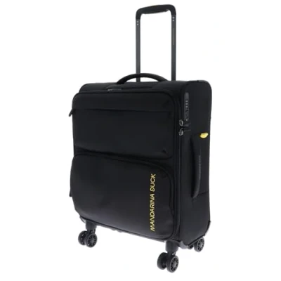 Immagine di Mandarina Duck Zephyr Trolley Cabin, Nero, cabin in tessuto morbido