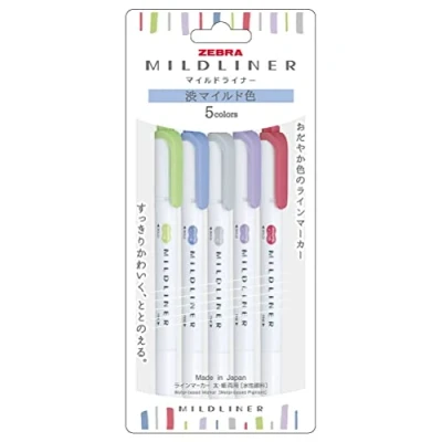 Immagine di Zebra WKT7 5C NC N Evidenziatore, colori delicati NC5