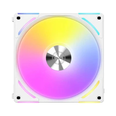 Immagine di Lian Li UNI FAN AL140 V2 ARGB PWM Ventola per PC case Bianco (L x A P) 140 25 mm