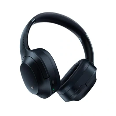 Immagine di Razer Opus, Cuffie Wireless con Certificazione THX e Cancellazione Attiva del Rumore Avanzata, THX, Modalità Ambiente, Auto Pause/Auto Play, Nero