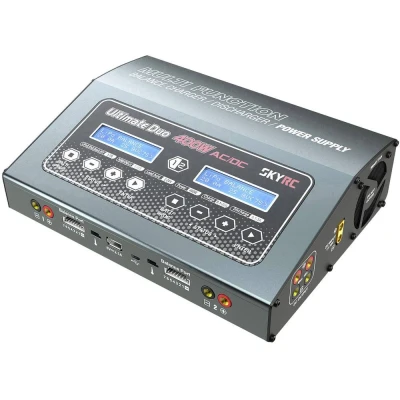 Immagine di SKYRC D400 Caricabatterie multifunzione per modellismo 20 A LiPo, LiFePO, LiIon, NiMH, NiCd, Piombo