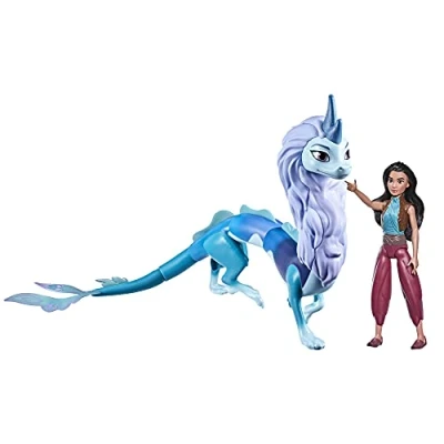 Immagine di Hasbro Disney Prinzessin And The Last Color Splash Raya e Sisu Dragon, Giocattolo d&#039;Acqua per Bambini 3 Fino, Multicolore, F2941
