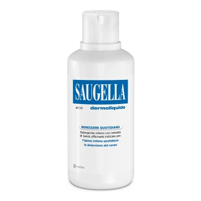 Immagine di Saugella Dermoliquido Detergente Intimo pH 3,5 500 ml