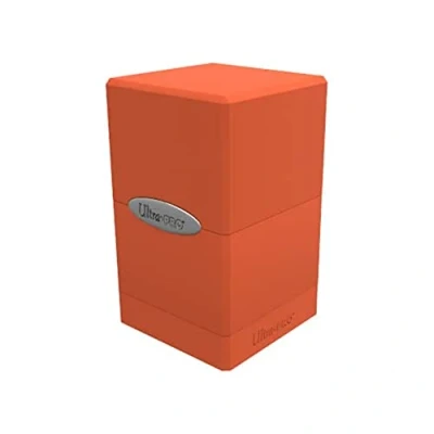 Immagine di Ultra Pro Scatola di coperta a torre in raso Arancione zucca, Colore, E 15732