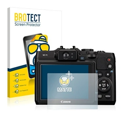 Immagine di brotect Pellicola Protettiva Opaca per Canon PowerShot G16 Anti Riflesso (2 Pezzi)