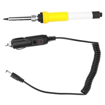 Immagine di Saldatore elettrico, DC 12V 60W portatile per auto SUV con accendisigari Strumento di riparazione rapida automatica