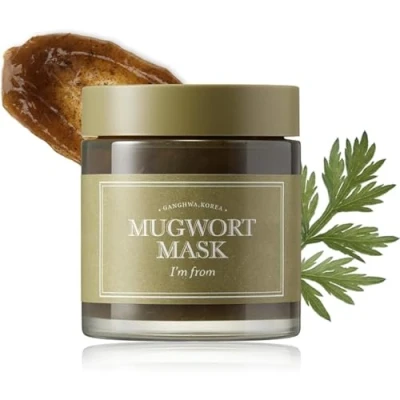 Immagine di I&#039;m from Maschera all&#039;artemisia 100 ml Erba naturale, melaleuca, detergente, rinfrescante e lenitivo rapido, per pelli sensibili