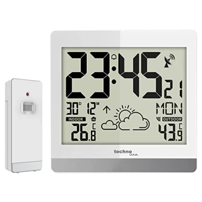Immagine di Technoline WS8119 Digital White Wall Clock