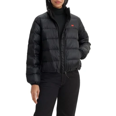 Immagine di Levi&#039;s Wms Packable Down Jacket Giacca, Caviale, XS Donna