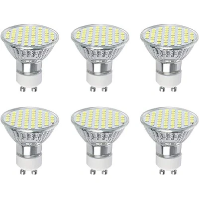 Immagine di Vicloon GU10 Lampadine LED, Faretto LED 3W Equivalenti a 30 W Alogene, 300LM, 6500k Luce Bianca AC220 240V Non Dimmerabile, Confezione da 6