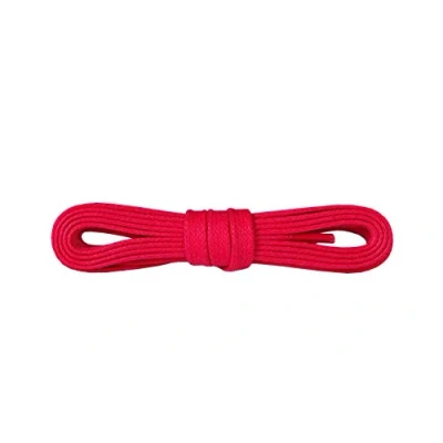 Immagine di Kaps Lacci Cerati Per Scarpe Piatte, 100% Cotone di Alta Qualitá, Colorati, 5 mm 0,19 pollici larghezza, Made in Europe (75 cm 29 pollice 4 paia occhielli / 31 Rosso)