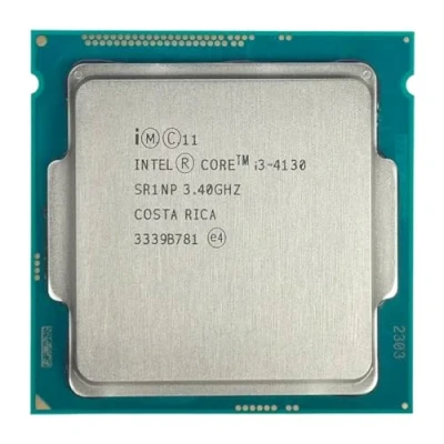 Immagine di Intel Core i3 4130 3.40 GHz Dual Quad Thread 3 MB Cache 54 W CPU Processore LGA 1150