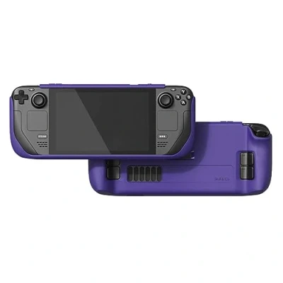 Immagine di Skull &amp; Co. GripCase SD per Steam Deck/Steam Deck OLED: una custodia protettiva morbida con impugnature testurizzate, protezione completa e supporto, design antiurto antiscivolo antigraffio, colore: