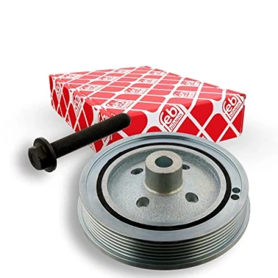 Immagine di febi BILSTEIN 34847 Puleggia albero Motore 6PK 146 5 con bullone/vite, per motore/a gomito Plus FORD: Focus Mk1 Van / Station Wagon