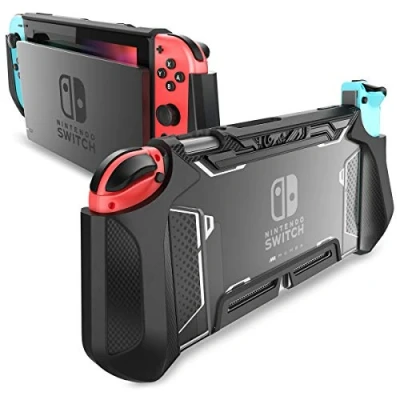 Immagine di Custodia Switch, Mumba Protezione per Switch TPU Dockable Case Cover compatibile con (Nero)