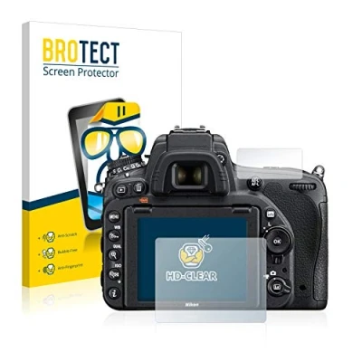 Immagine di brotect Pellicola Protettiva per Nikon D750 Protezione Schermo (2 Pezzi) [Trasparente, Anti Impronte]