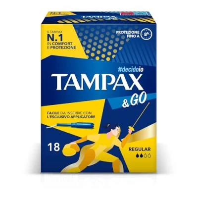 Immagine di TAMPAX&amp;GO Regular 18pz