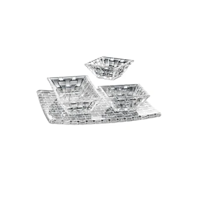 Immagine di Spiegelau &amp; Nachtmann Set di 2 piatti da portata, trasparente, 4 pz