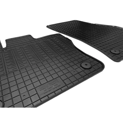 Immagine di AutoStyle CK RVW03 Set tappetino Gomma piena anteriore e posteriore 4 nero