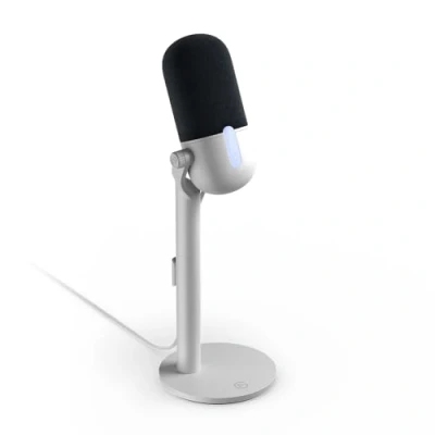 Immagine di Elgato Wave Neo Microfono a condensatore USB, funzione Mute, per gaming, streaming, riunioni, registrazioni vocali su Teams/Zoom/OBS/Twitch/YouTube, plug’n&#039;play, portatili, PC, Mac, iPad, iPhone