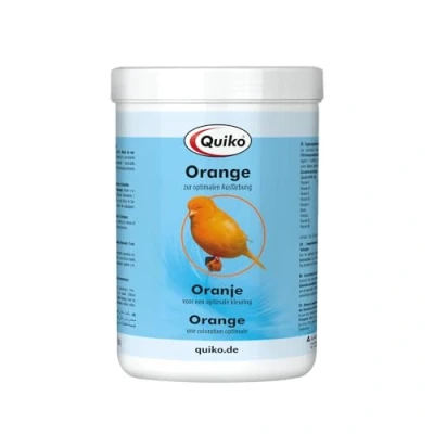 Immagine di Quiko arancione 500g Mangime complementare Per canarini Norwich e Yorkshire una colorazione ottimale l&#039;intensificazione del colore piumaggio
