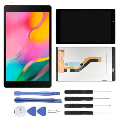 Immagine di NB+ Schermo touch screen LCD di ricambio per Samsung Galaxy Tab A 8.0 da 8 pollici 2019, pannello frontale in vetro con strumenti (Wi Fi SM T290, nero)